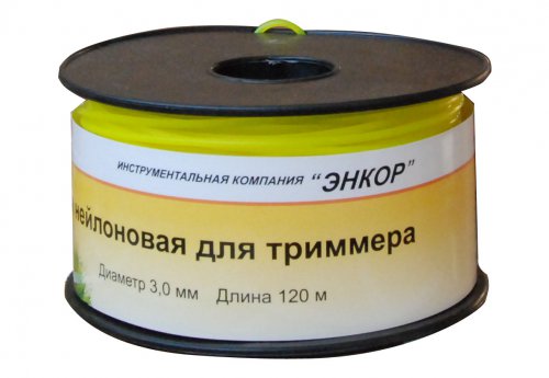 Леска для триммеров, круг ф3,0ммх120м 